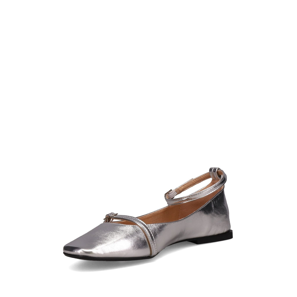 Inniu Catwalk Polly MaryJane Shoe Silver