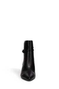 Inniu Catwalk Poppsie Zip Up Ankle Boots Black
