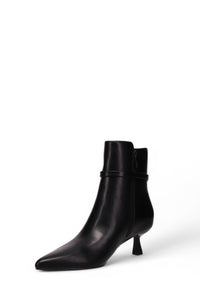 Inniu Catwalk Poppsie Zip Up Ankle Boots Black