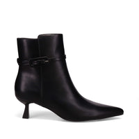 Inniu Catwalk Poppsie Zip Up Ankle Boots Black