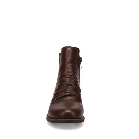 Inniu Catwalk Ree Slip on Boots Chocolate
