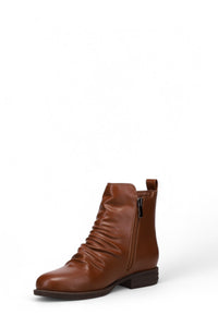 Inniu Catwalk Ree Slip on Boots Tan