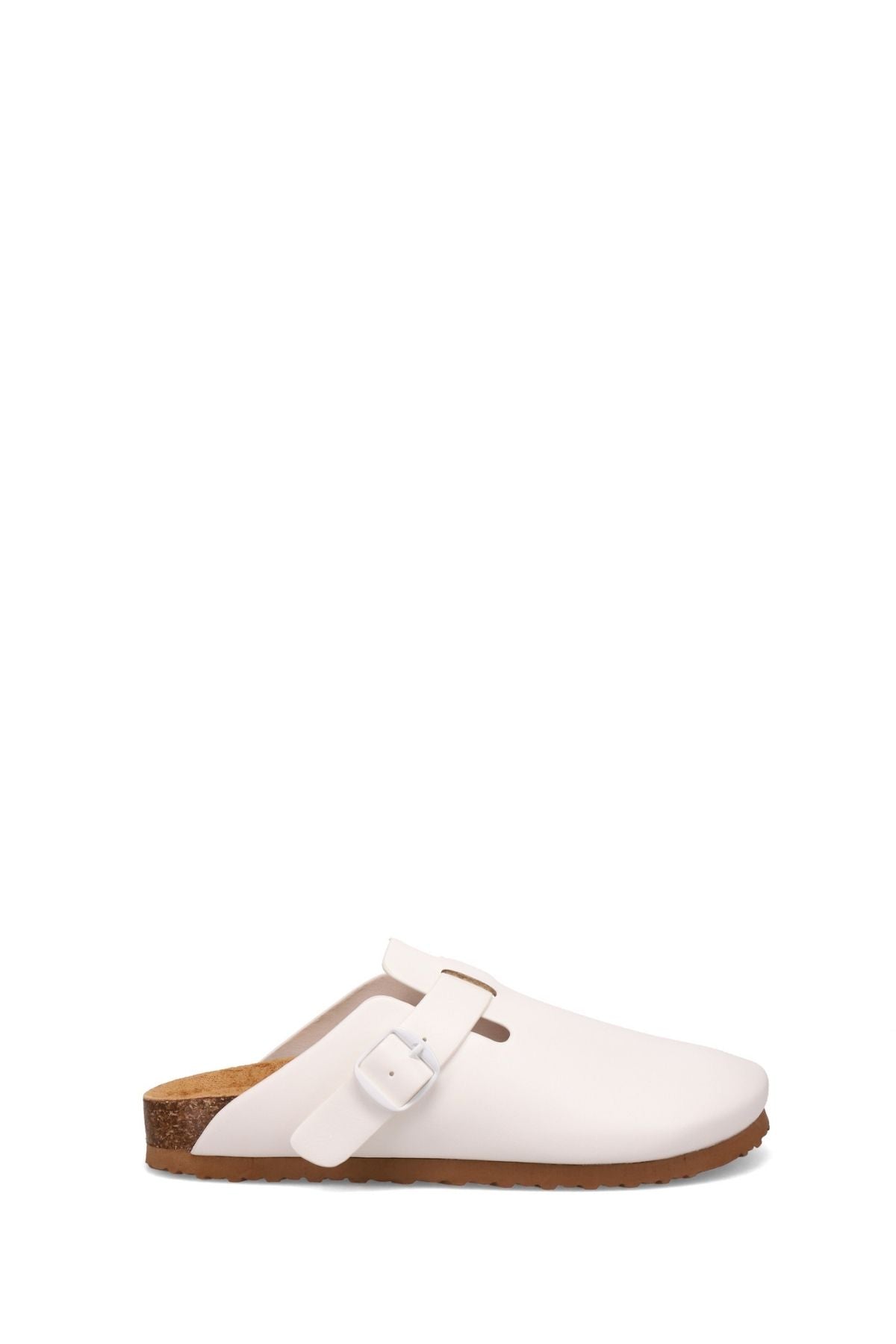 Inniu Catwalk San Jose Footbed Clog Mule White