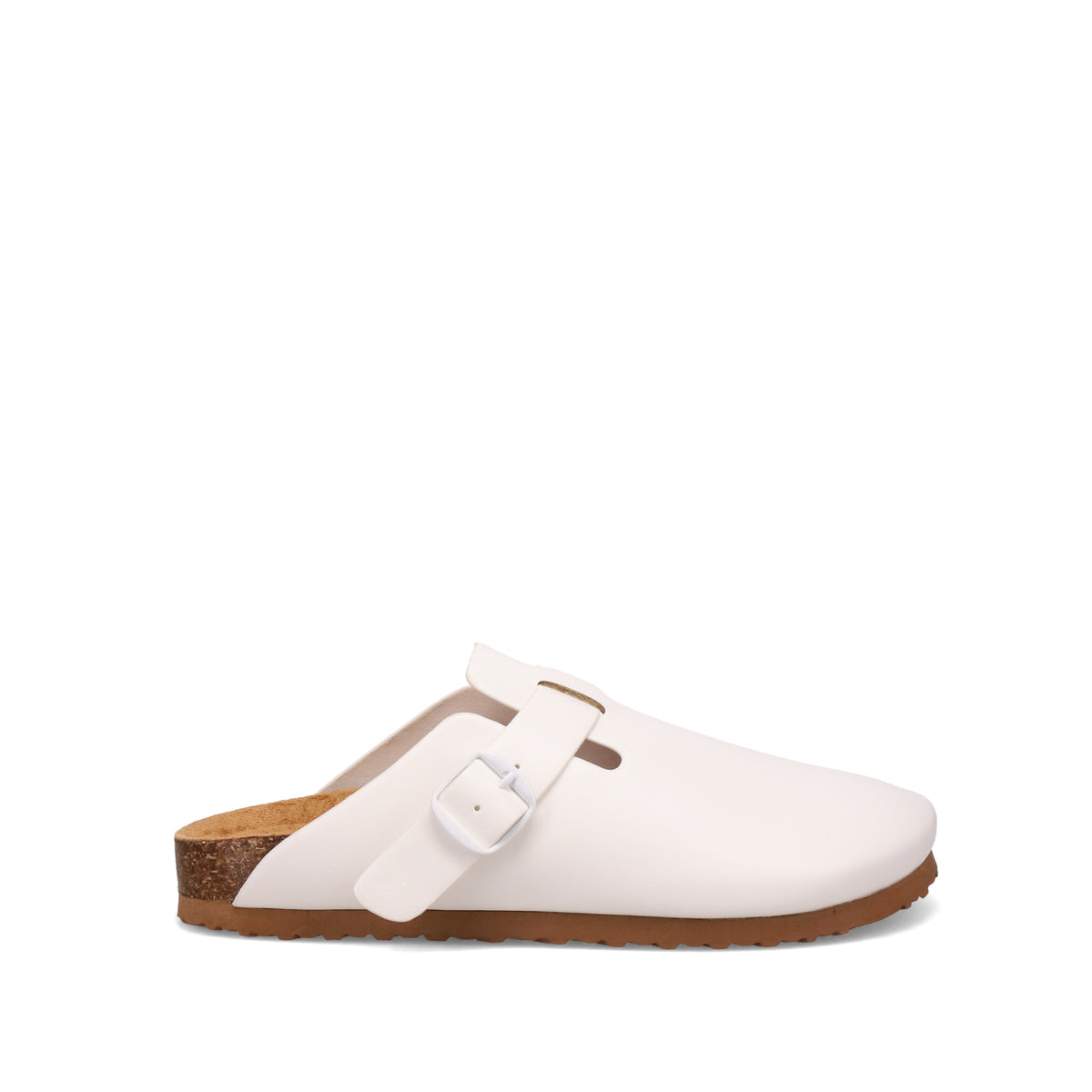 Inniu Catwalk San Jose Footbed Clog Mule White