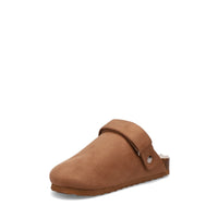 Inniu Catwalk Seattle Slide Shoe Tan Vegan Suede