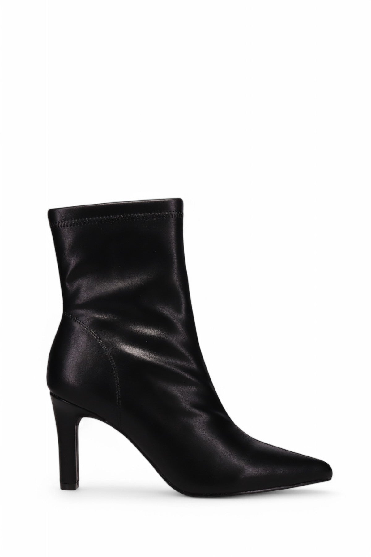 Inniu Catwalk Sylvie Slip On Boots Black Stretch