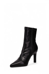 Inniu Catwalk Sylvie Slip On Boots Black Stretch