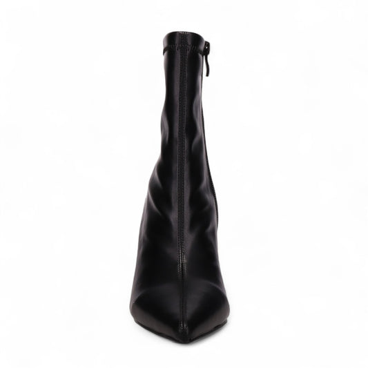 Inniu Catwalk Sylvie Slip On Boots Black Stretch