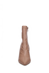 Inniu Catwalk Sylvie Slip On Boots Nude Stretch