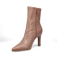 Inniu Catwalk Sylvie Slip On Boots Nude Stretch