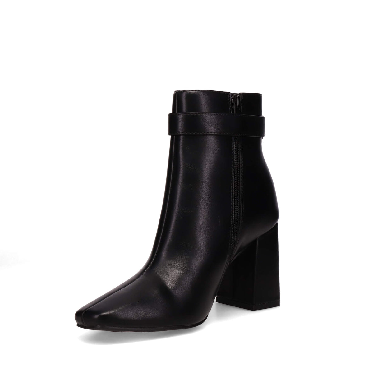 Inniu Catwalk Tammy Zip Up Ankle Boots Black