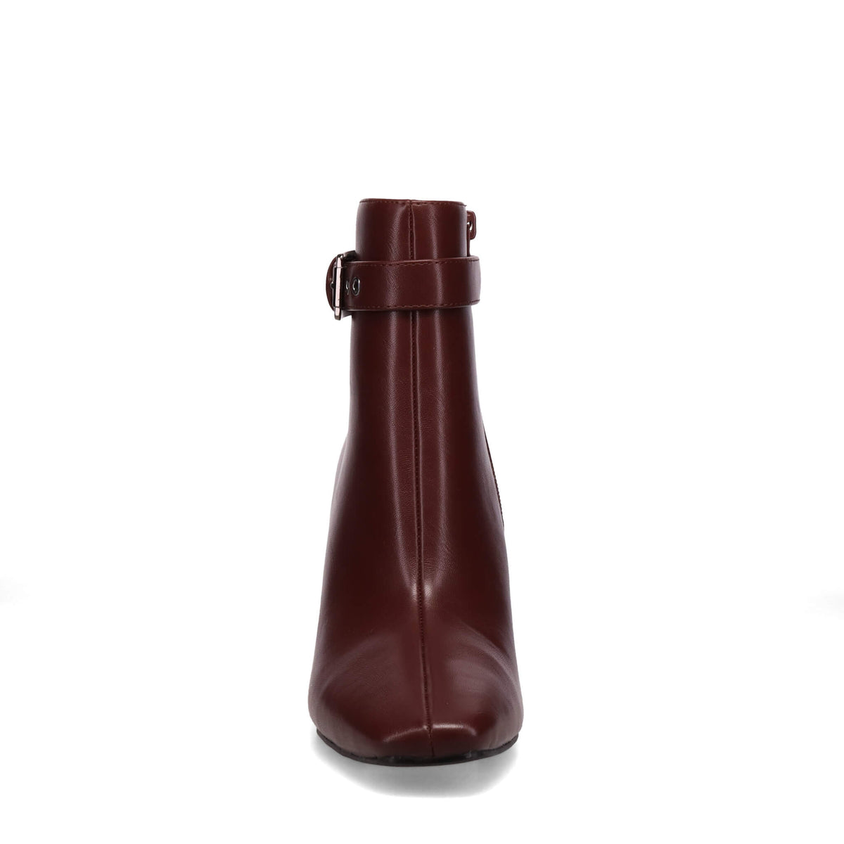 Inniu Catwalk Tammy Zip Up Ankle Boots Deep Red