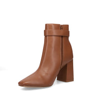 Inniu Catwalk Tammy Zip Up Ankle Boots Tan