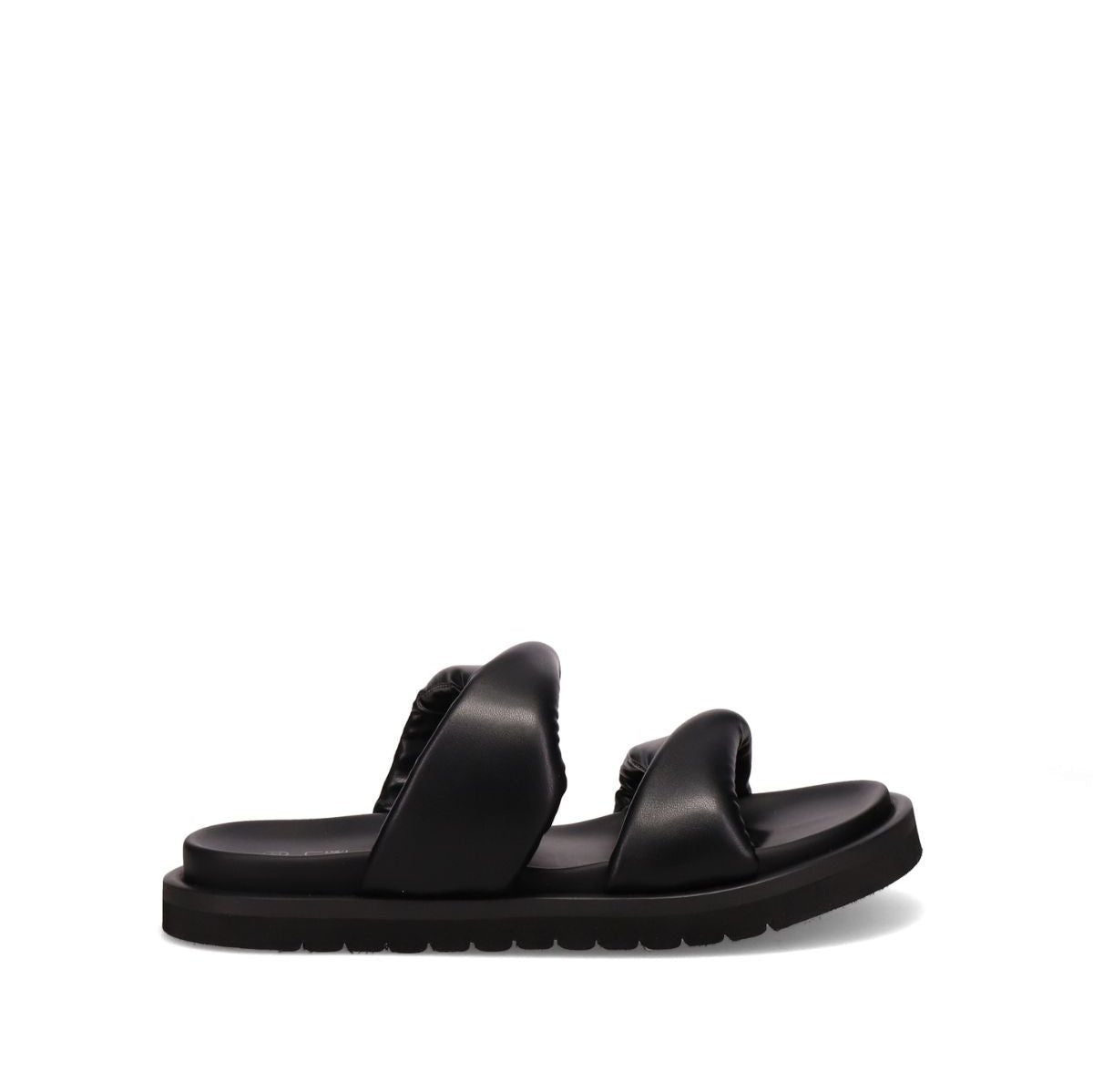 Inniu Catwalk Vacay Flat Sandals Black