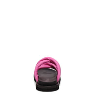 Inniu Catwalk Vacay Flat Sandals Fuchsia