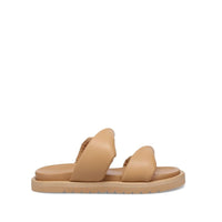 Inniu Catwalk Vacay Flat Sandals Tan