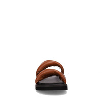 Inniu Catwalk Vacay Flat Sandals Tan Black