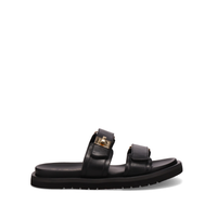 Inniu Catwalk Vancer Flat Sandal Black