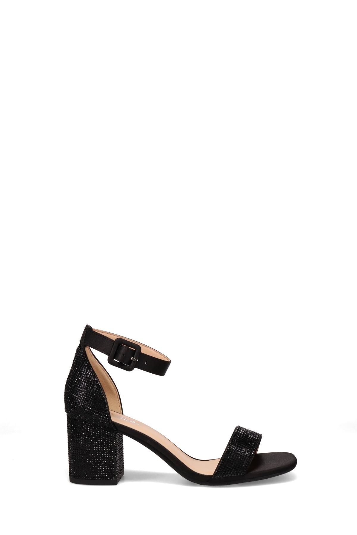 Inniu Catwalk Vegas Block Heels Black