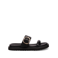 Inniu Catwalk Vision Flat Sandal Black