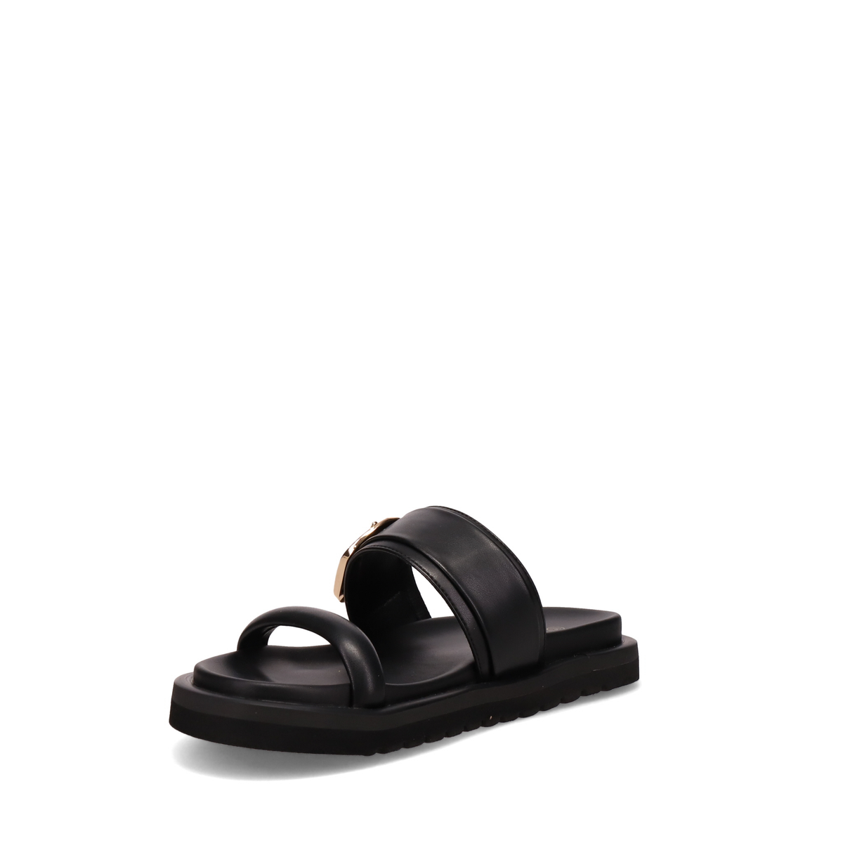 Inniu Catwalk Vision Flat Sandal Black